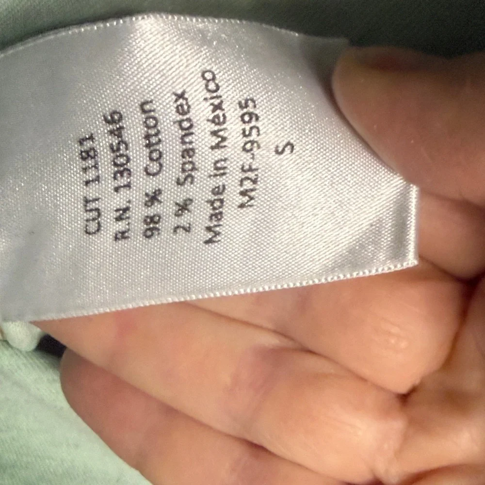 Free People Mint Green Denim Jacket - Picture 3 of 11